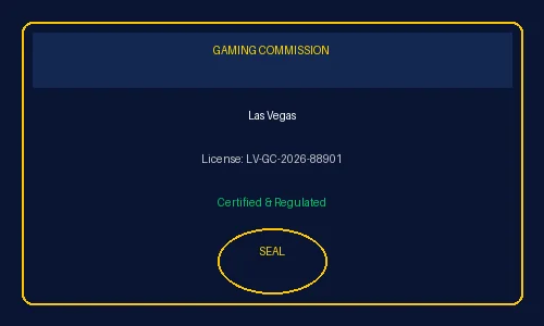 博彩监管委员会官方认证标识